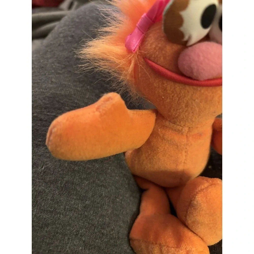 Vintage 1997‎ Tyco Sesame Street Muppet Beans Zoe Plush Bean Bag